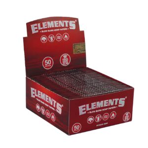 ELEMENTS RED KS SLIM BOX/50 - 32 leaves
