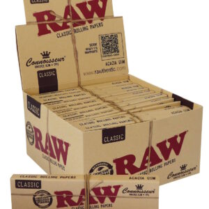 RAW CONNOISSEUR - KS SLIM + TIPS BOX/24